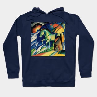 Horse in hell Hoodie